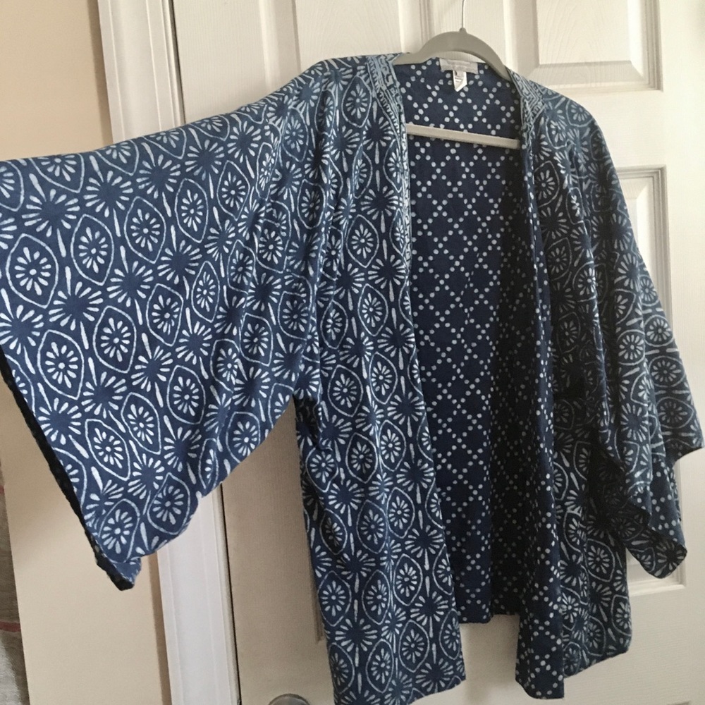 Indigo Shibori Kimono